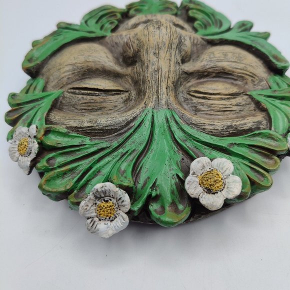 Tree Hugger Face Yard Decor Face Wall Plaque Home Garden Yard Art Decoration  - Picture 4 of 7